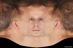 Male head texture